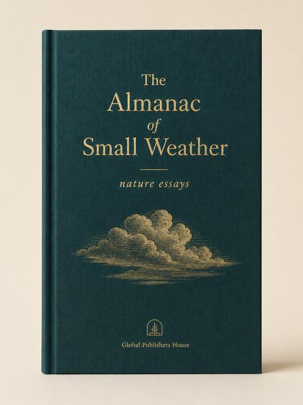 The Almanac of Small Weather — book cover designed by Global Publishers House