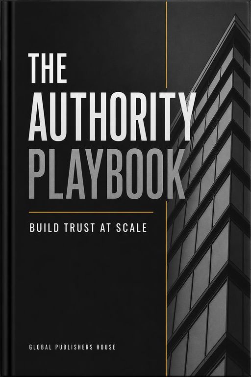 The Authority Playbook — book cover designed by Global Publishers House