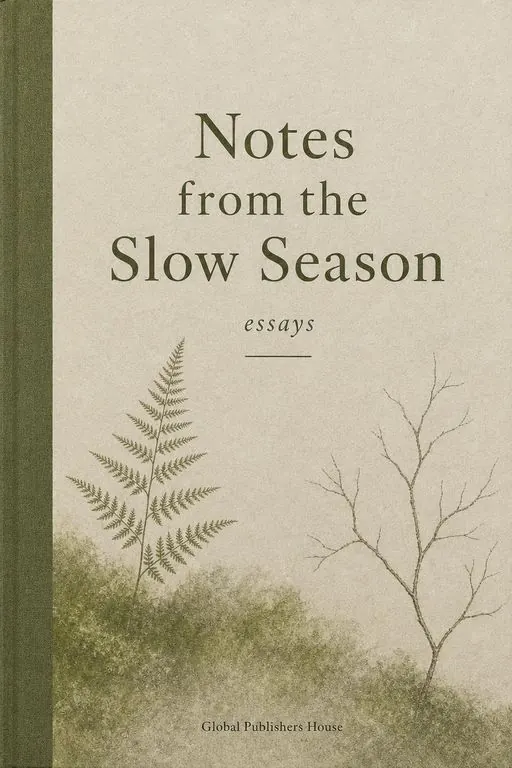 Notes from the Slow Season — book cover designed by Global Publishers House