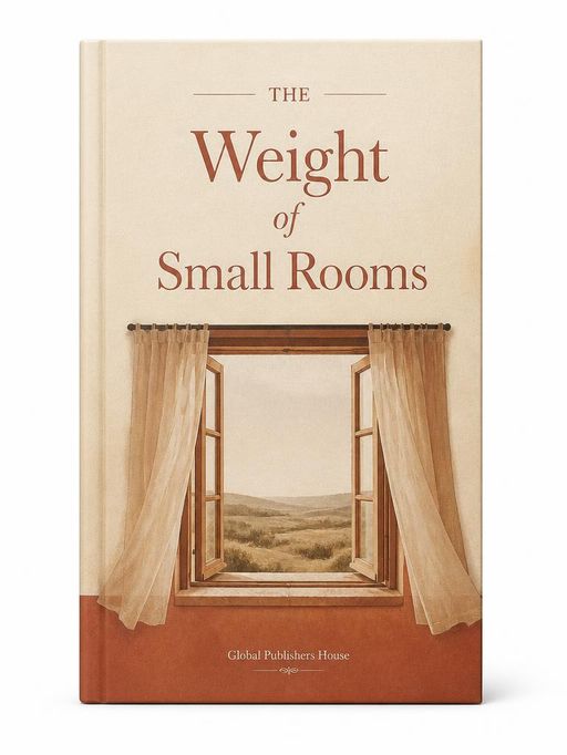 The Weight of Small Rooms — book cover designed by Global Publishers House